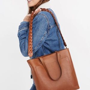 Madewell Braided Leather Bag Strap